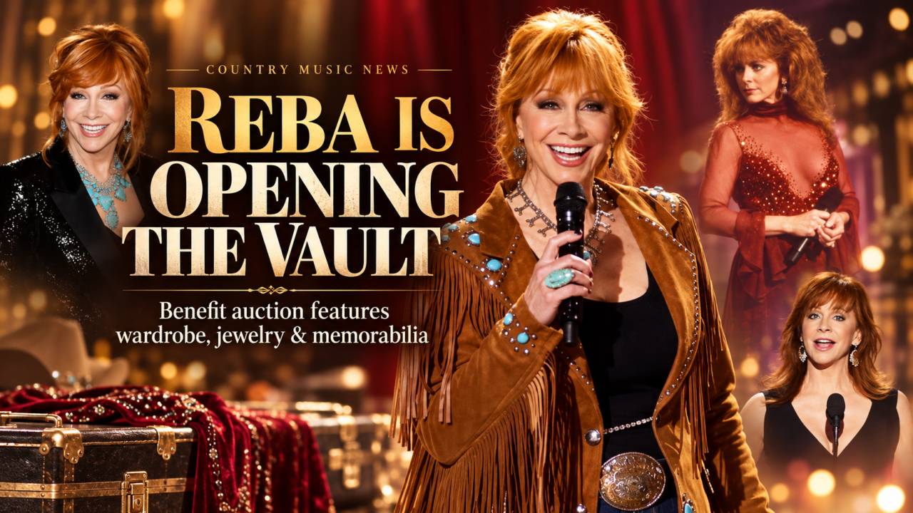 Reba McEntire Is Opening Her Personal Vault for a Special Benefit Auction