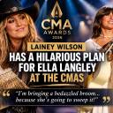 Lainey Wilson Has a Bedazzled Broom Plan for Ella Langley at the 2026 CMA Awards
