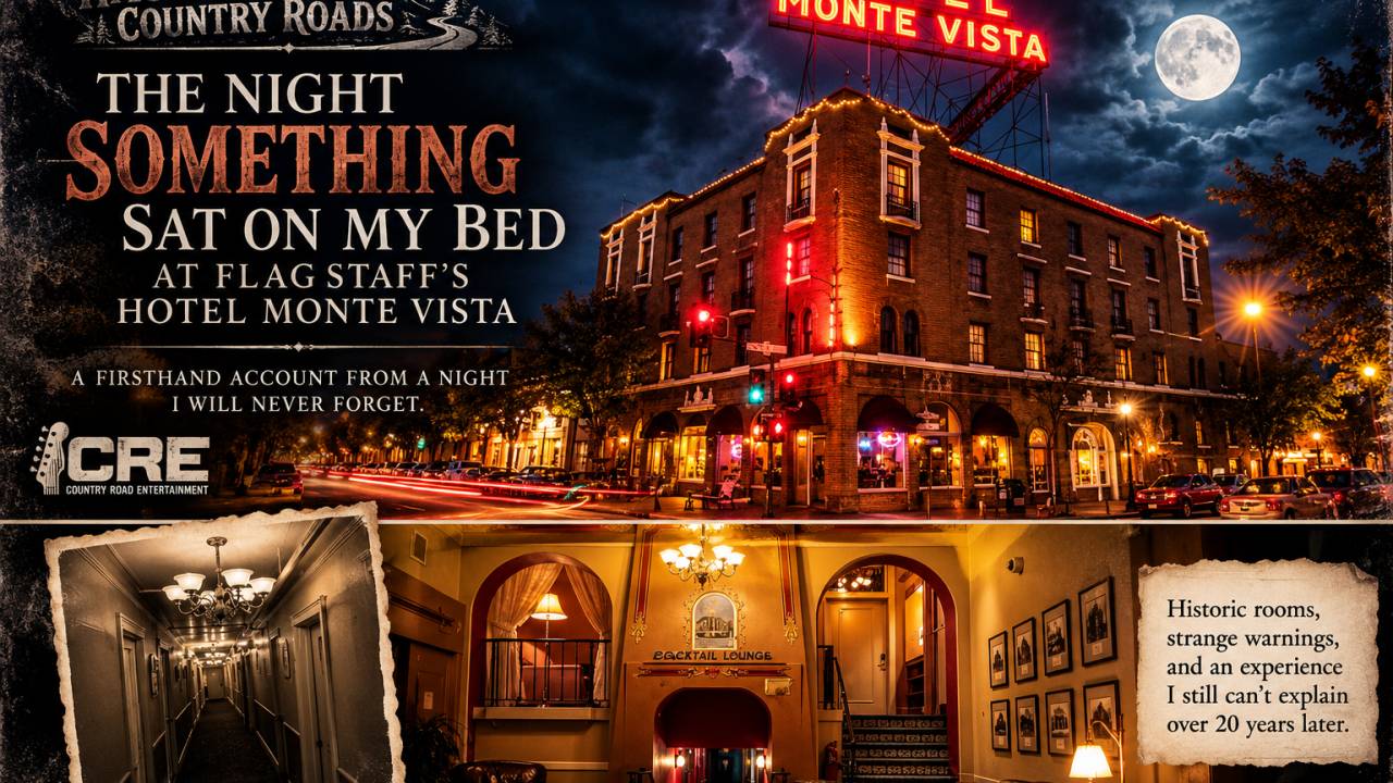 Haunted Country Roads: The Night Something Sat on My Bed at Flagstaff's Hotel Monte Vista