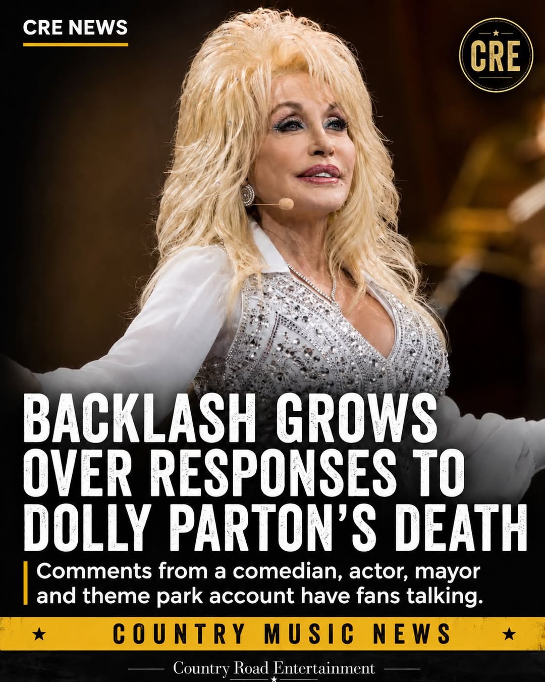 Dolly Parton Death Backlash