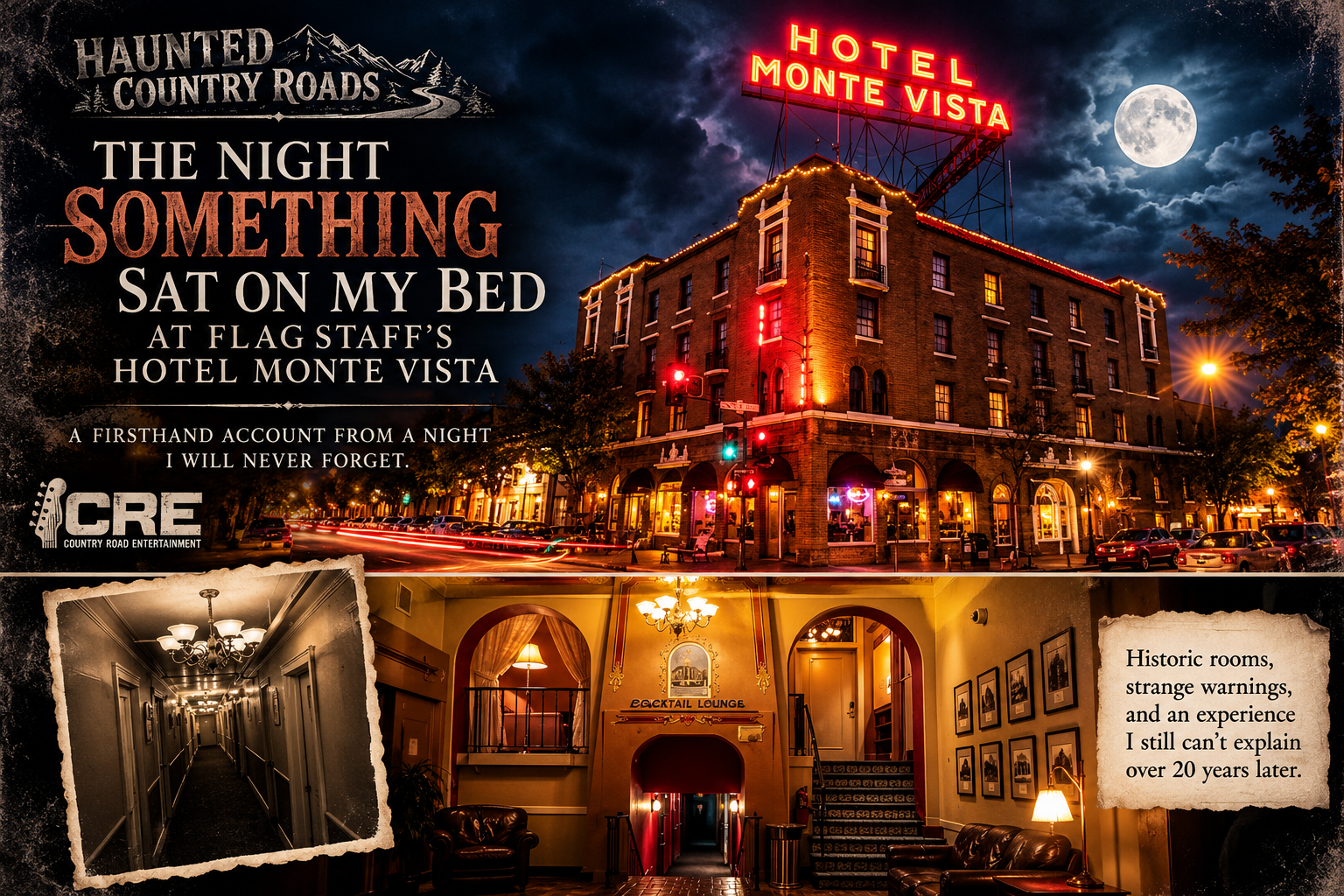 Historic Hotel Monte Vista in downtown Flagstaff Arizona
